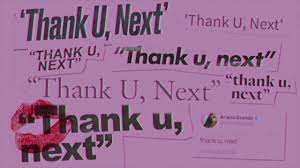 Thank u, next (live on ellen / 2018) get thank u, next here: Ariana Grande S Thank U Next Breaks Single Day Spotify Record For A Female Artist Twice