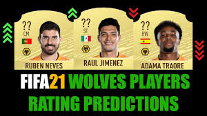 You'll like fifa 21 squad builder 541 t. Fifa 21 Wolves Players Rating Prediction W Jimenez Traore Moutinho Neves Doherty Jota Youtube