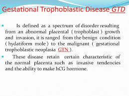 Maybe you would like to learn more about one of these? Gestational Trophoblastic Disease Gtd Ppt Download