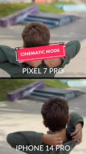 Pixel 7 Pro vs iPhone 14 Pro Cinematic Mode! Which ine did it better?  #pixel7pro #iphone14pro #google