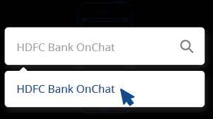 Hdfc credit card customer care number; Hdfc Bank Onchat