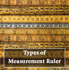 Types Of Measurement Ruler In 2020 Ruler Triangular Scale Desk Ruler
