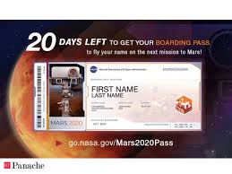 Nasa Can T Fly To Mars Nasa Is Offering A Boarding Pass In Your Name With Its Red Planet Rover The Economic Times As curiosity has travelled across mars, it's taken digital photographs with two stereoscopic camera systems. nasa can t fly to mars nasa is