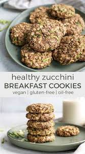 Healthy Breakfast Zucchini Cookies Recipe Breakfast Cookies Recipes Breakfast Cookies Healthy