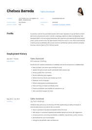 Sales Assistant Resume Example Guided Writing Resume Writing Resume
