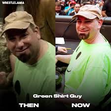 Most famous WWE fans then and now 🫡😳