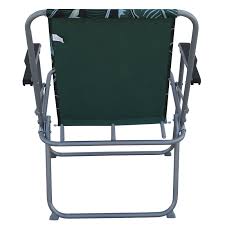 Palm beach dining chair bunnings. Marquee Tropical Palm Spring Tension Folding Chair Bunnings Australia
