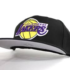 Shop for los angeles lakers collectibles and lakers memorabilia at the official online store of the nba. Los Angeles Lakers New Era 59fifty Fitted Hat Black Gray Under Brim Nba Fitteds Custom 59fifty Caps Ecapcity