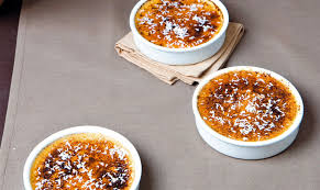 Cremes Brulees A La Noix De Coco Creme Brulee Recette Creme Brulee Recette De Creme Brulee