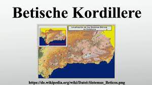 Baetic cordillera is a mountain system in the south of the iberian peninsula. Betische Kordillere Youtube