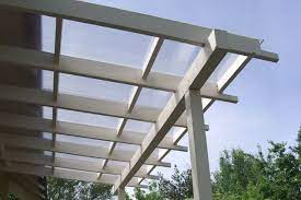 You can get panels to complement the color of your home, like plastic roof panels, or something that stands out, like clear roof panels to let in some sunlight. Currigated Roof Pegola Dave Snyder Real Estate Portland Or Pergola With Roof Pergola Plans Pergola Patio