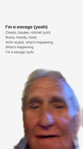 Old Guy Sings Savage