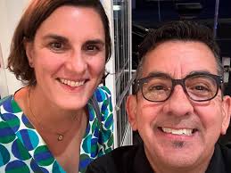 A couple final shots from my quick trip to Yale for a very special art  commission by the YCBA , with a picture of it at night. Also a picture with  the