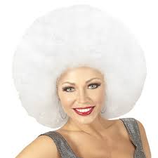 Best perruque afro blanche Cheap Sale PERRUQUE AFRO BLANCHE EXTRAVOLUME