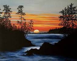 Acrylic Painting Patterns Catalog Of Patterns Scenery Paintings Contemporary Landscape Painting Simple Acrylic Paintings