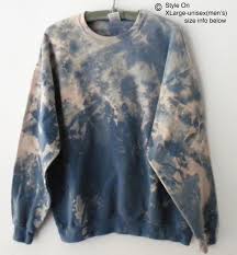 Black And Blue Tie Dye Hoodie Bleach Tie Dye Discover Your Place To Buy And Sell All Things Handmade In 2020 Tie Dye Sweatshirt Tie Dye Fashion Tie Dye Outfits
