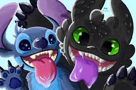 Wallpaper cute drawings of stitch and toothless. Pin By Nicole Reynaga On Stitch Toothless And Stitch Cute Disney Wallpaper Cute Disney Drawings