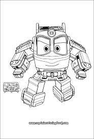 Make a coloring book with robot train for one click. Robot Trains Coloring Page Coloring Pages Cartoon Coloring Pages Train Coloring Pages