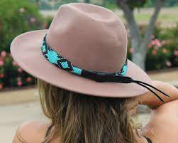 Saint Barth Sambboho Hatband In 2021 Hat Band Beaded Hat Bands Leather Hat Bands