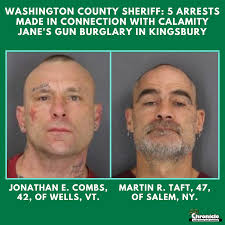5 arrested in Calamity Jane's gun burglary. Washington County Sheriff  Jeffrey J. Murphy in a press release, “on Saturday, October 22nd, 2022,  Martin Taft and Jonathan Combs were arrested and charged with