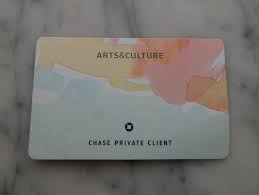 Bank deposit accounts, such as checking and savings, may be subject to approval. Chase Private Client Arts And Culture Card Benefits 2017