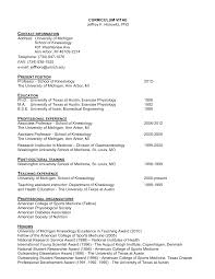 Horowitz CV
