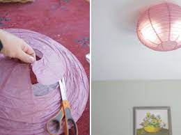 Check price and buy online. Diy Flush Mount Light Cover Diy Flush Mounted Paper Ceiling Shade Ceiling Lights Diy Ceiling Shades Ceiling Light Covers