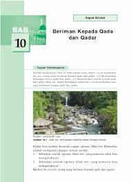 Keduanya merupakan rukun iman keenam. 5 Pertemuan Ke 91011 Konsep Aqidah