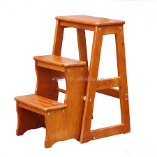 This step ladder is extremely lightweight, opens and closes very easily, and fits into a small space room when not in use. Solid Wood 2 Tier Folding Step Ladders W C 1228 Buy Step Ladders Wooden Step Ladders 2 Step Stool Product On Alibaba Com