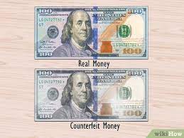 So, what does counterfeit money look like? 4 Ways To Detect Counterfeit Us Money Wikihow