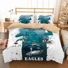 3d Customize Philadelphia Eagles Carson Wentz Bedding Set Duvet Cover Set Bedroom Set Bedlinen Duvet Cover Sets Duvet Covers Bedroom Set