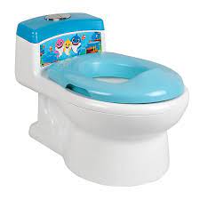 The First Years Pinkfong Baby Shark Potty And Trainer Seat In Blue Bed Bath Beyond