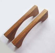 Modern Cabinet Pulls 2 Oak Wood Drawer Handles Rustic Home Wooden Drawer Pulls Drawer Handles Wooden Drawers