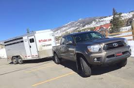 Get 2019 toyota tacoma values, consumer reviews, safety ratings, and find cars for sale near you. 2015 Toyota Tacoma V6 4x4 Extreme Towing Test Ike Gauntlet Midsize The Fast Lane Truck