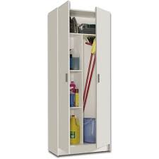 Placard balais ikea awesome placard balai ikea meilleur deamenagement cellier ikea einzigartig placard balai ikeameuble range balai et aspirateur luxe ides dimages dearmoires cuisine colonnes. Armoires Menageres Bilbao 2 Portes Special Balais Pas Cher A Prix Auchan