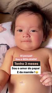 Oi pexual! Sou o amor do papai e da mamãe!😃 #fy #foryoupage #bebelindo  #mamae #papai #cesaria #parto #benjamin #meufilho #milagre #mundoazul  #maedeme