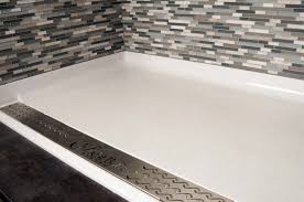 Shower Pans For Walk In And Low Threshold Showers Best Bath Systems Ada Shower Shower Wheelchair Shower Pan