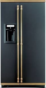Black And Gold Kitchen Appliances Antique Appliances By Restart Srl Modern Technology In Classic Italian Appliancist Kitchen Design Decor Modern Refrigerators Modern Technology