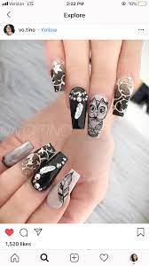 Pin By Niki Marinis On Hooty Owls Fall Nail Designs Owl Nails Owl Nail Art
