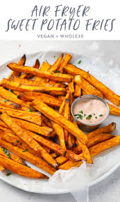 Making Sweet Potato Fries In The Air Fryer Produces Crispy Fries Super Fast And With Just A Touc In 2020 Sweet Potato Fries Air Fryer Sweet Potato Fries Fried Potatoes