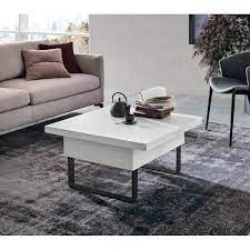 This incredibly cool and useful table is not only stylish, but it also provides a ton of storage need a coffee table that lifts up to a desk whilst hiding your storage? Yumanmod Cleo Lift Top Coffee Table Wayfair