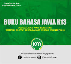 Download Buku Bahasa Jawa K13 Sd Mi Smp Mts Sma Ma Kami Madrasah