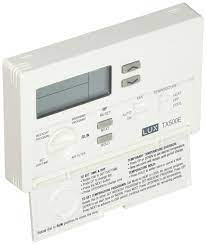 · behind the thermostat's circuit board, you'll find the hw . Products Tx500e Smart Temp Programmable Thermostat The Tx500e Does Not Come With A Backlight By Lux Walmart Com