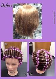 Double Halo Perm Wrap With Velvet Perm Rods Perm Permed Hairstyles Perm Rods