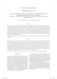  elakkan aktiviti luar agar dapat mengelak dari mendapat virus h1n1. Pdf Penularan Penyakit Tuberculosis Tb Di Malaysia Amalan Pencegahan Dan Mekanisme Pengawalan Di Institusi Pendidikan