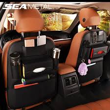 Car Seat Back Organizer Pu Leather Car Seats Car Seat Organizer Car Accessories For Guys