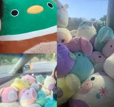 Each squishmallow is constructed from super soft spandex and filled with polyester stuffing that be sure to keep your eyes peeled on your next target run since these easter squishmallows are. Late Posting Easter Haul Entire Passenger Side Was Filled Squishmallow