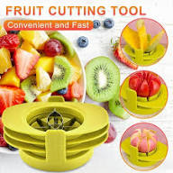 Juego de Cortador de Frutas 4 En 1 de Acero Inoxidable para Manzanas,  Naranjas, Tomates y Cebollas con Agarre Abs y Cuchillas Aptas para  Lavavajillas. | Walmart en línea