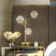 S/2 claudia table lamps, navy/gold now: China Decorative Post Modern Glass Desk Table Lamp In Gold For Bedside Living Room China Table Lamp Desk Lamp