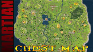 A bit different, isn't it? Five Chest Loot Run With Map Fortnite Battle Royale Old Map Youtube